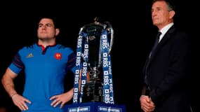 Guilhem Guirado (à gauche) et Guy Novès