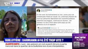 Policiers agressés à Lyon: pour Sandra Regol (EELV), Gérald Darmanin cherche à "rivaliser avec Marine Le Pen et le RN"