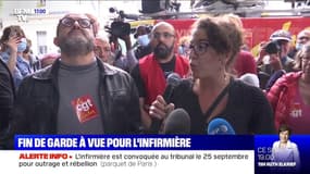 Pour la fille de l’infirmière interpellée, les faits reprochés ne justifient "en aucun cas les images qu’on a vues"