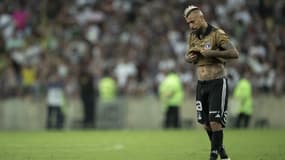 Arturo Vidal sous le maillot de Colo Colo, son club formateur, le 9 avril 2024