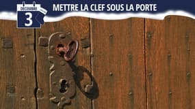 "Mettre la clé sous la porte"