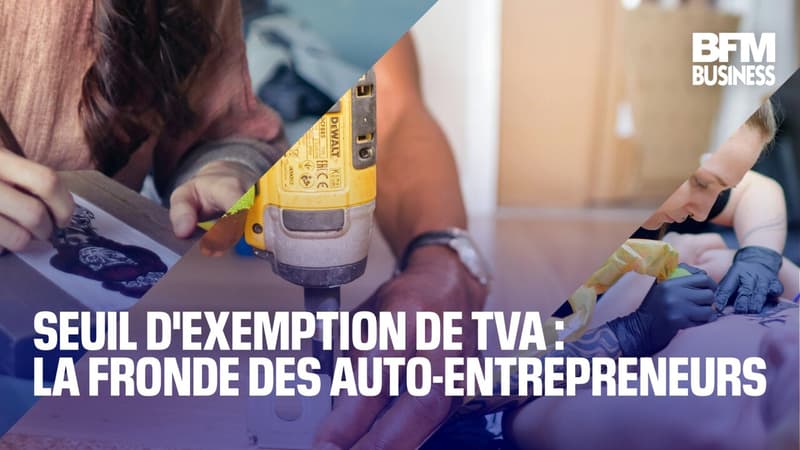 Seuil d'exemption de TVA : la fronde des auto-entrepreneurs