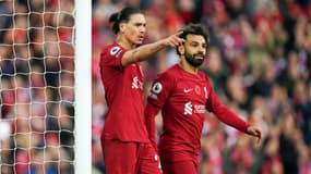 Nunez et Salah - Liverpool