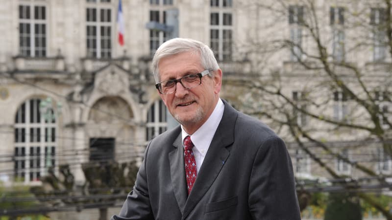 Emile-Roger Lombertie, le maire de Limoges, en mars 2014