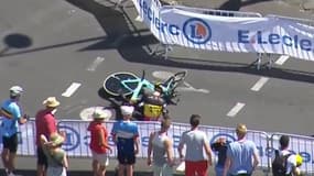 Wout Van Aert au sol
