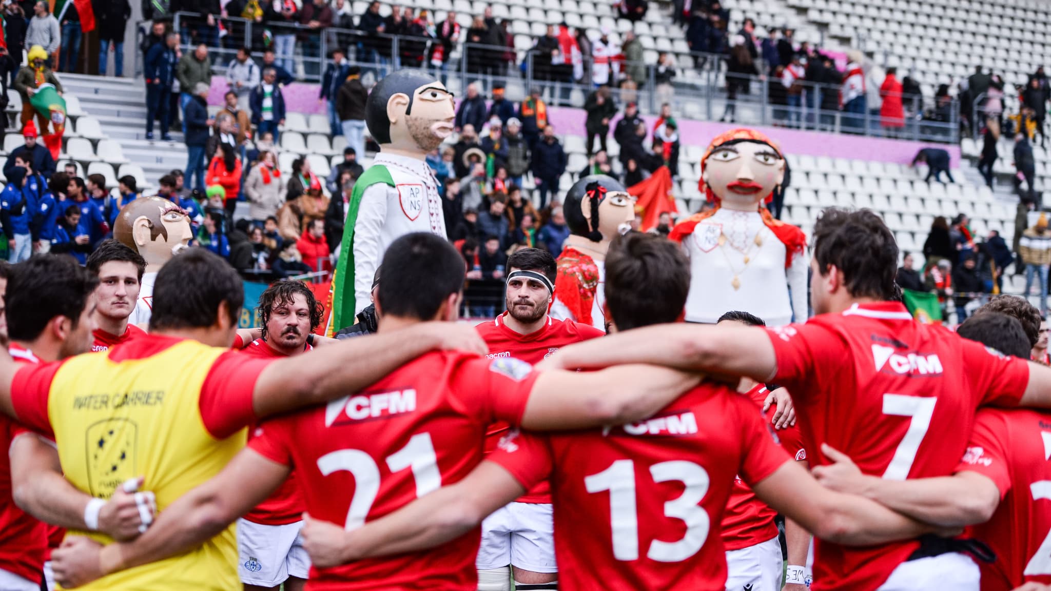 At the heart of Portuguese preparations at their base camp in Perpignan