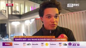 Trains bloqués sur l'axe Caen-Paris: le témoignage d'un des passagers 