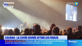 Colmar: la "Cuvée givrée" attire les foules