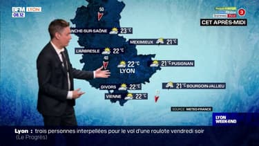 Météo Rhône: le ciel sera ensoleillé ce dimanche, il fera 22°C à Lyon