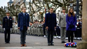 Le déplacement à Colmar s'inscrit dans le prolongement de celui du président Emmanuel Macron à la cérémonie marquant le 80e anniversaire de la libération de Strasbourg, le 23 novembre 2024.