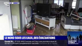 "Ça n'était jamais arrivé, ça a été soudain et rapide": victime des inondations dans le Nord, Benoît témoigne