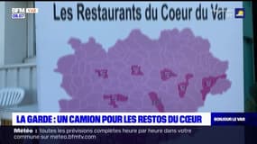 La Garde: un camion pour les Restos du Cœur 