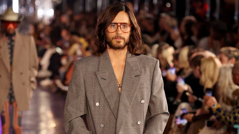  Jared Leto lors du défilé Gucci Love Parade à Hollywood le 2 novembre 2021
