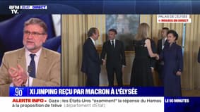 Jinping reçu par Macron à l'Élysée - 06/05