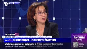 Infirmière tuée à Reims: "Exercer une profession de santé ne veut pas dire qu'on met en danger sa vie en permanence" pour Zaynab Riet (Fédération hospitalière de France) 