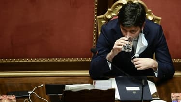 Le ministre de la Santé italien Roberto Speranza, en janvier 2021
