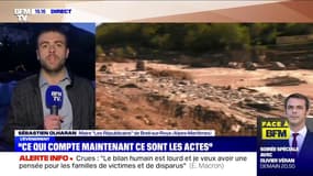 Sébastien Olharan, maire de Breil-sur-Roya: "Il y a de très nombreuses infrastructures que nous ne pourrons pas reconstruire"