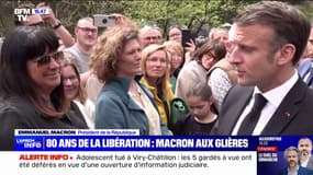 "Que cette guerre cesse": Emmanuel Macron évoque la guerre en Ukraine lors de la commémoration des 80 ans de la Libération