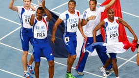 Les relayeurs français à Daegu