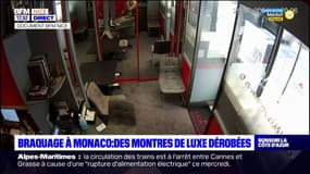 Les images du braquage d'une boutique de bijoux et de montres de luxe à Monaco