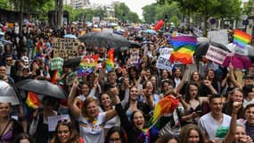 La marche des fiertés s'est tenue ce samedi 25 juin 2022, dans les rues de la capitale.