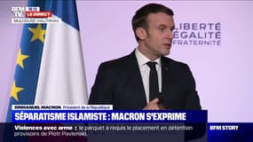 Emmanuel Macron: "Nous avons le sentiment que des parties de la République veulent se séparer du reste"