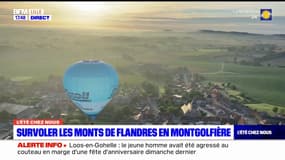 L'été chez nous: survoler les monts de Flandres en montgolfière