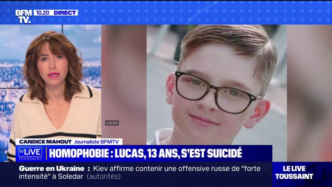 Homophobie La Vive émotion Suscitée Par Le Suicide De Lucas 13 Ans 