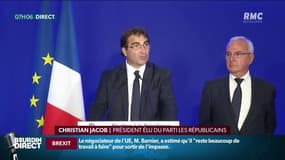 Rassembler son parti, l'objectif de Christian Jacob, nouveau président des Républicains