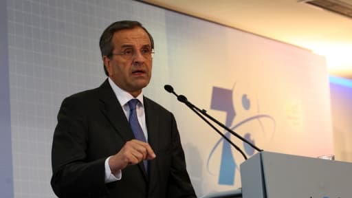 Le Premier ministre grec Antonis Samaras évoque le retour de la Grèce sur les marchés pour 2014.