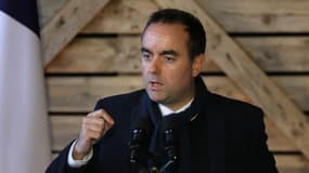 Sébastien Lecornu à Baigneaux, dans le département d'Eure-et-Loir, le 30 janvier 2026. 