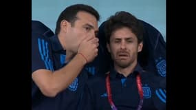 Pablo Aimar peine à reprendre ses esprits après le but de Messi