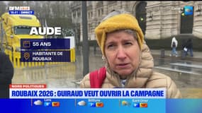 "Je ne suis pas natif de Roubaix, mais j'y habite et j'y reste", assure David Guiraud (LFI), candidat à la mairie de Roubaix