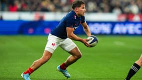 Antoine Dupont avec le XV de France le 16 novembre 2024
