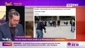 L'humeur de Charles : Fini les tongs pour jouer à la pétanque en compétition ! - 28/02