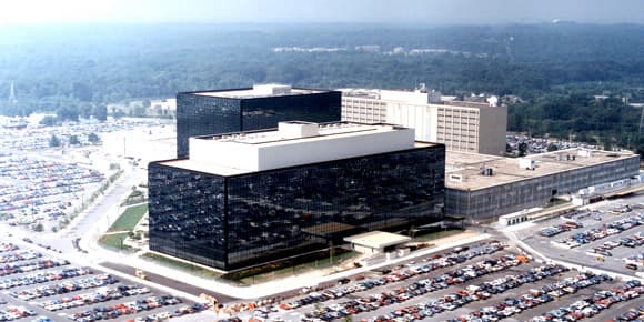 Le quartier général de la NSA, à Fort Meade, dans le Maryland.