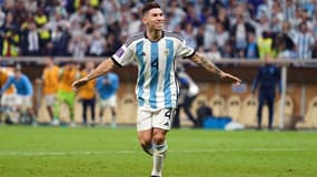 Gonzalo Montiel avec l'Argentine en décembre 2022