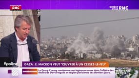 Expliquez-nous - Gaza : Emmanuel Macron veut "œuvrer à un cessez-le-feu"