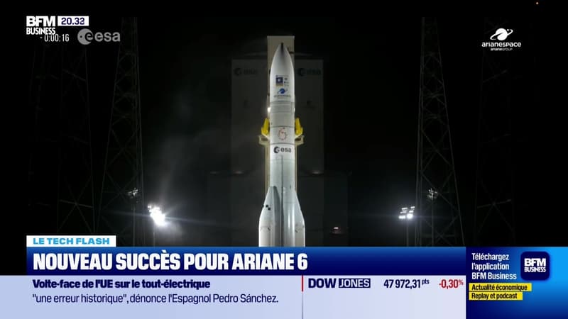 Le Tech Flash : Nouveau succès pour Ariane 6, par Léa Benaim - 17/12