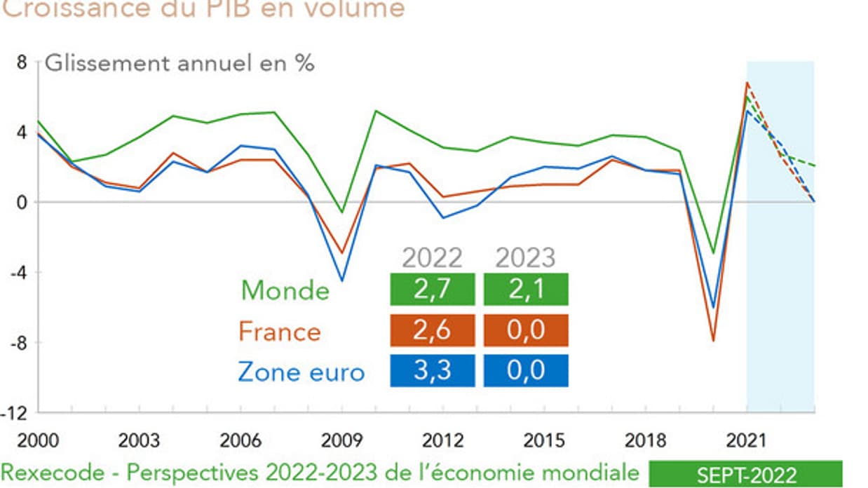 Des économistes de moins en moins optimistes pour la croissance ...