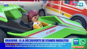 Prothèses oculaires, moules en magnets, Playmobils… Les stands les plus insolites de la Braderie de Lille