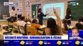 A Lyon, une sensibilisation à la sécurité routière à l'école