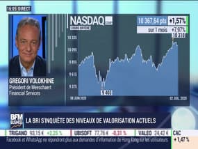 Gregori Volokhine : la Banque des règlements internationaux (BRI) s'inquiète des niveaux de valorisation actuels - 06/07