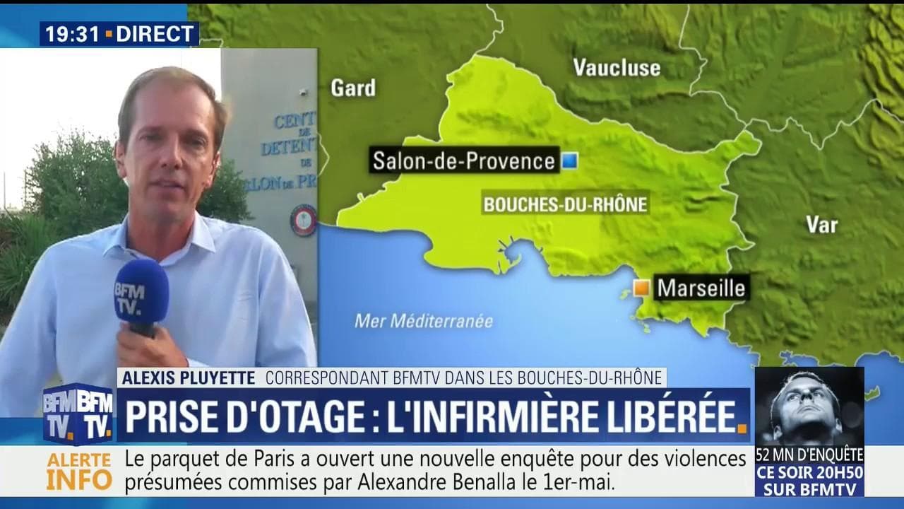 La prise d'otage à la prison de SalondeProvence est terminée, l