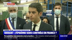 Gabriel Attal: "Le taux d'incidence ne diminue plus, il faut tout faire pour éviter une reprise de l'épidémie"