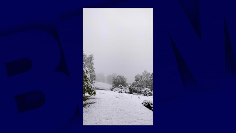 De la neige pour le jeudi de l'Ascension: les images de la météo inhabituelle en plein printemps à moyenne altitude