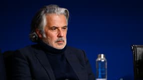 Vincent Labrune au siège de la FFF à Paris, le 14/12/2024