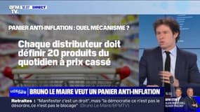 Bruno Le Maire veut un panier anti-inflation - 16/01