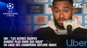 OM : "Les autres équipes avaient plus envie que nous" en Ligue des Champions déplore Amavi