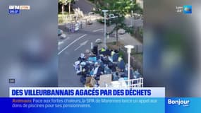 "Des rats, des mouches": des Villeurbannais excédés par les déchets récurrents au pied de leur immeuble